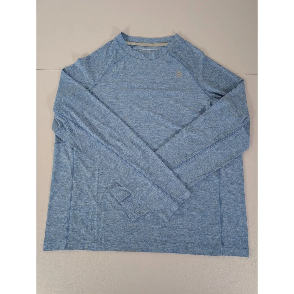 Coolibar Tee Shirt Youth Size XL Y- Agility Long Sleeve Fitness Tee Top‎ UPF 50+